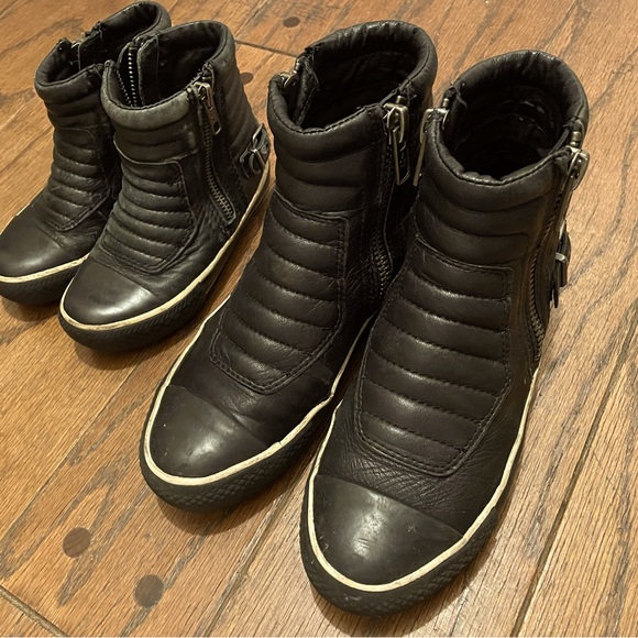 ASH KIDS BOOTS LEATHER（parent-child/sibling outfits ）us6/us12c - Picture 6 of 7